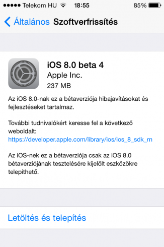 iOS8b4