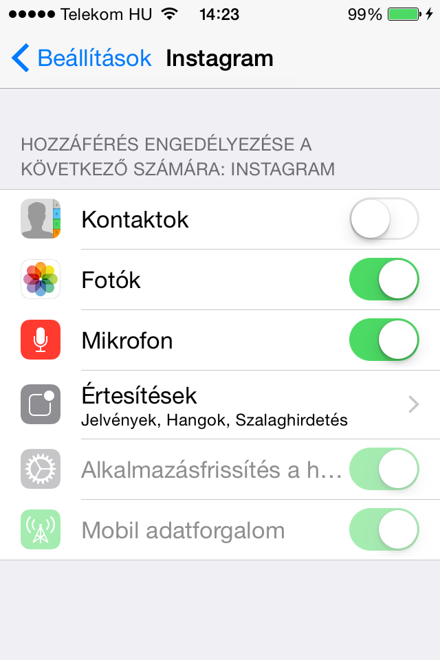 iOS8.1b1_App_beallitasok