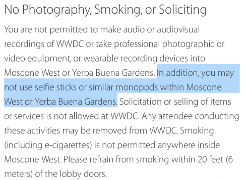 selfie_banned_WWDC