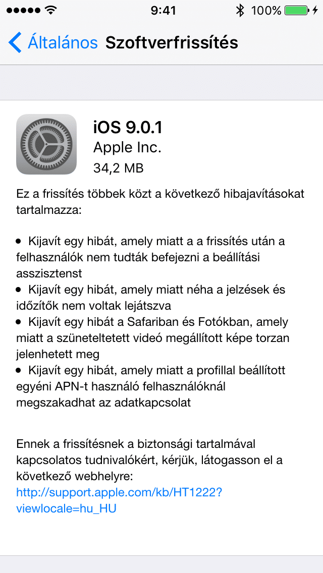 iOS9.0.1