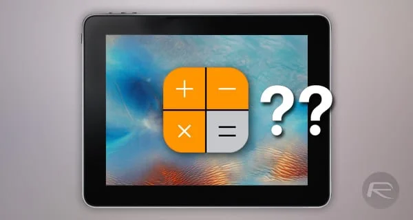Kép: Miért nincs számológép app az iPaden?