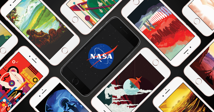 Borítókép: NASA JPL háttérképek sok iPhone 6s készüléken, mondhatni ömlesztve.