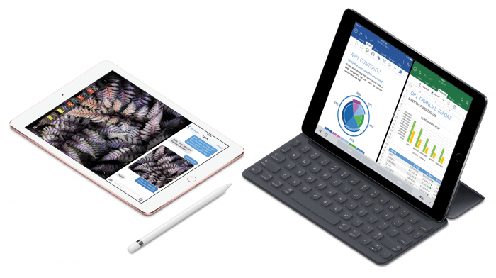 Borítókép: iPad Pro, Apple Pencil és Smart Keyboard.