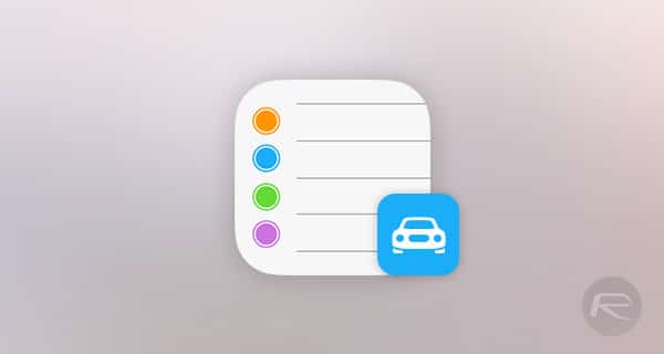 Reminders-car-iOS