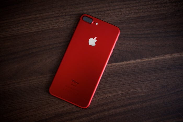 Piros iPhone 7 Plus 6 Product red special edition