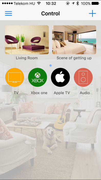 BroadLink RM Mini 3 iOS alkalmazás