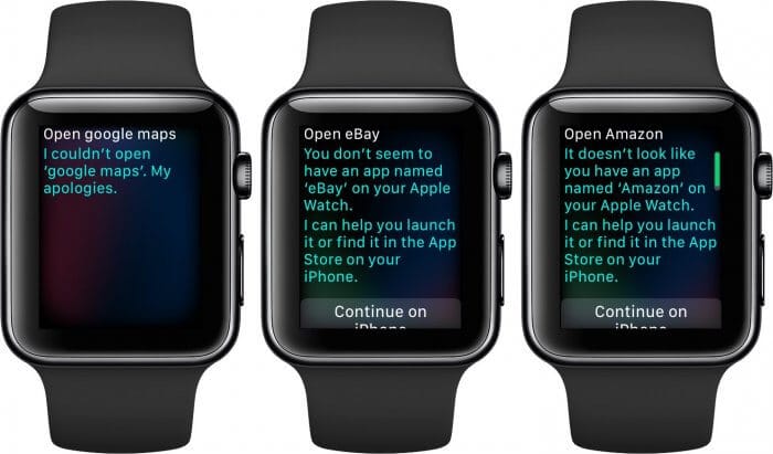 Apple Watch alkalmazások