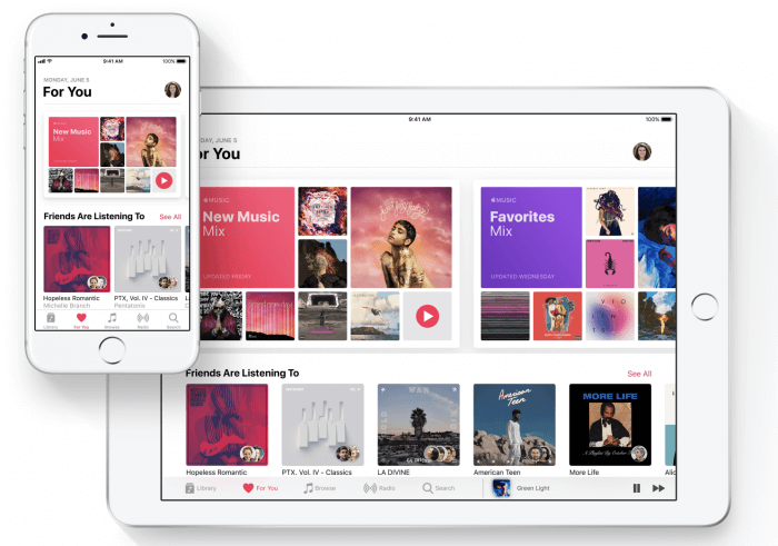 Apple Music iOS 11
