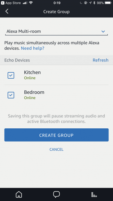 Amazon Echo multi-room