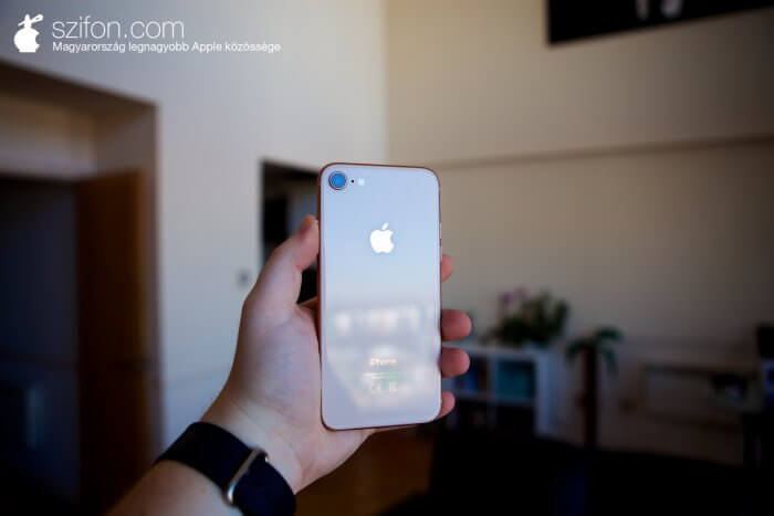 iPhone 8 arany színű – teszt, vélemény