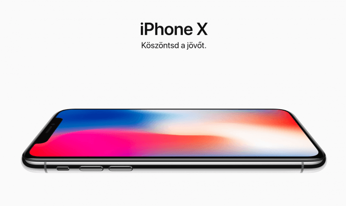 Apple iPhone X árak, megjelenés, technikai adatok