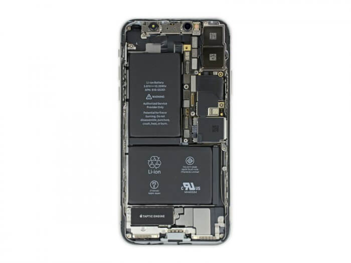 iPhone X akkumulátor