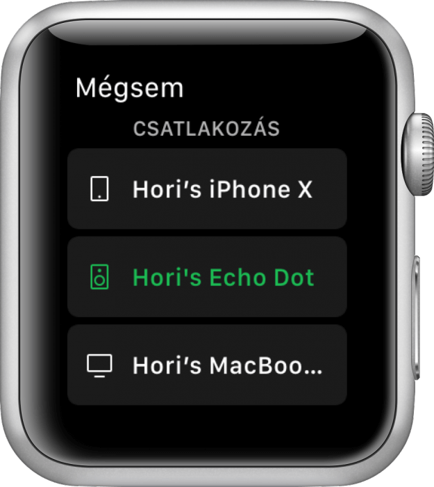 Spotify végre Apple Watch-on is