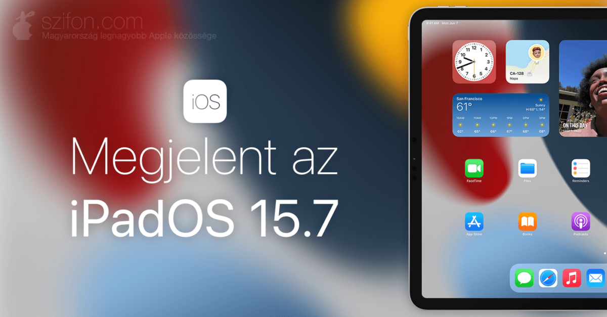 Megjelent az ipados 15 7 tizenegy sebezhet s g jav t sa szifon