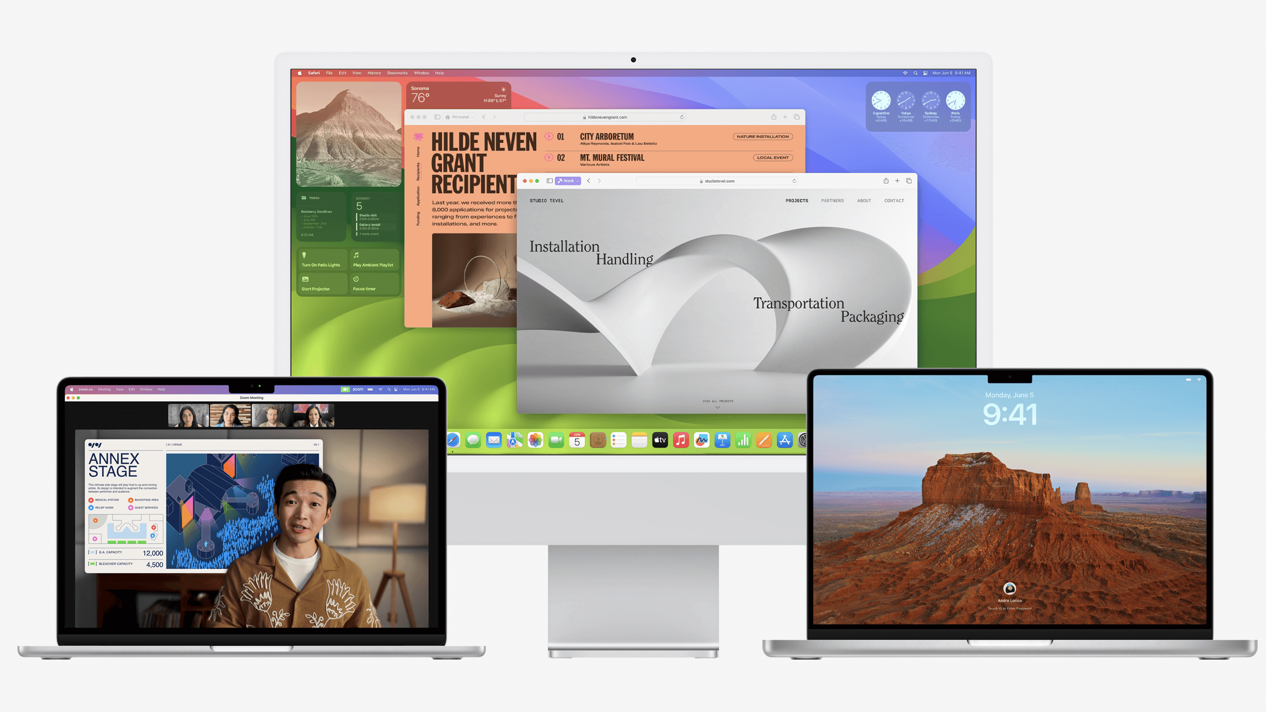 Megjelent a macOS Sonoma – új képernyővédők, asztali widgetek, videókonferencia, és sok más