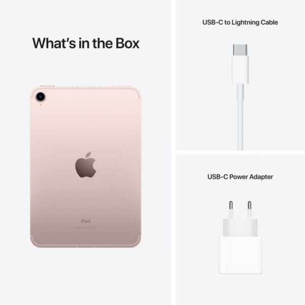 Apple iPad mini Wi‑Fi + Cellular 256 GB rózsaszín