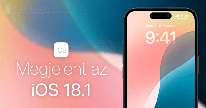 Megjelent az iOS 18.1 – Apple Intelligence a támogatott készülékeken, hívások felvétele, hallásvizsgálat, egyebek