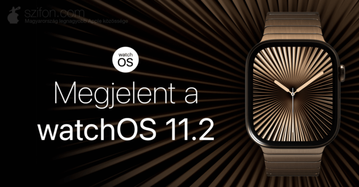 Megjelent a watchOS 11.2 – fejlesztések és hibajavítások