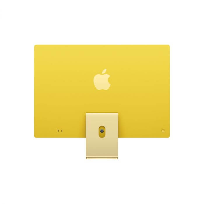 iMac 24” – M4 chip 8 magos CPU-val, 8 magos GPU-val, 16 GB egyesített memória, 256 GB - sárga