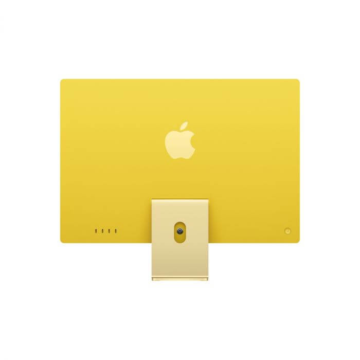 iMac 24” – M4 chip 10 magos CPU-val, 10 magos GPU-val, 16 GB egyesített memória, 256 GB - sárga