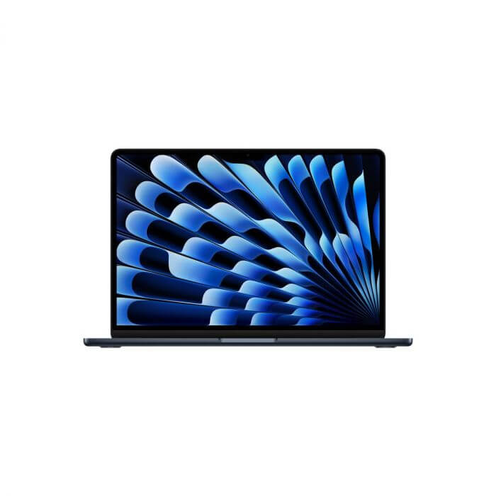 Apple MacBook Air 13" – M3 chip 8 magos CPU-val, 10 magos GPU-val, 24 GB egyesített memória, 512 GB - éjfekete