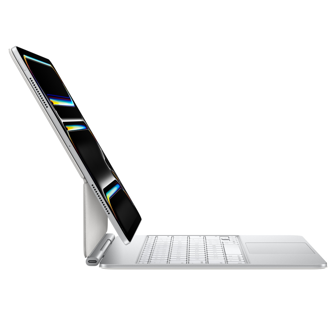Magic Keyboard 13 hüvelykes iPad Próhoz (M4) – magyar – fehér - Image 3
