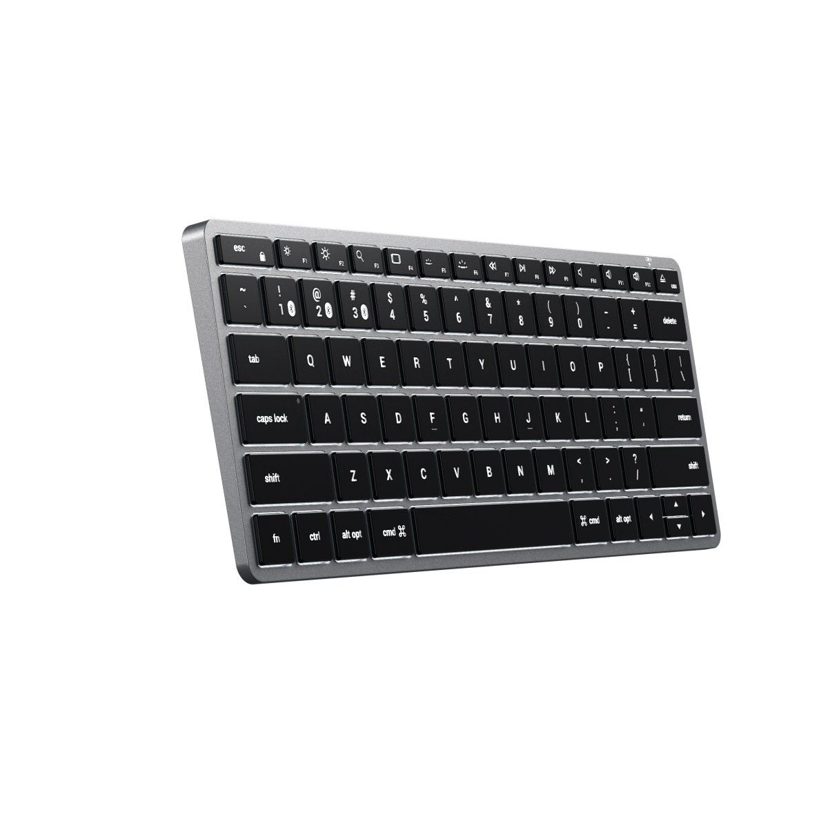 Satechi - Slim X1 Bluetooth BACKLIT vezeték nélküli billentyűzet - CZ - Szürke - Image 4