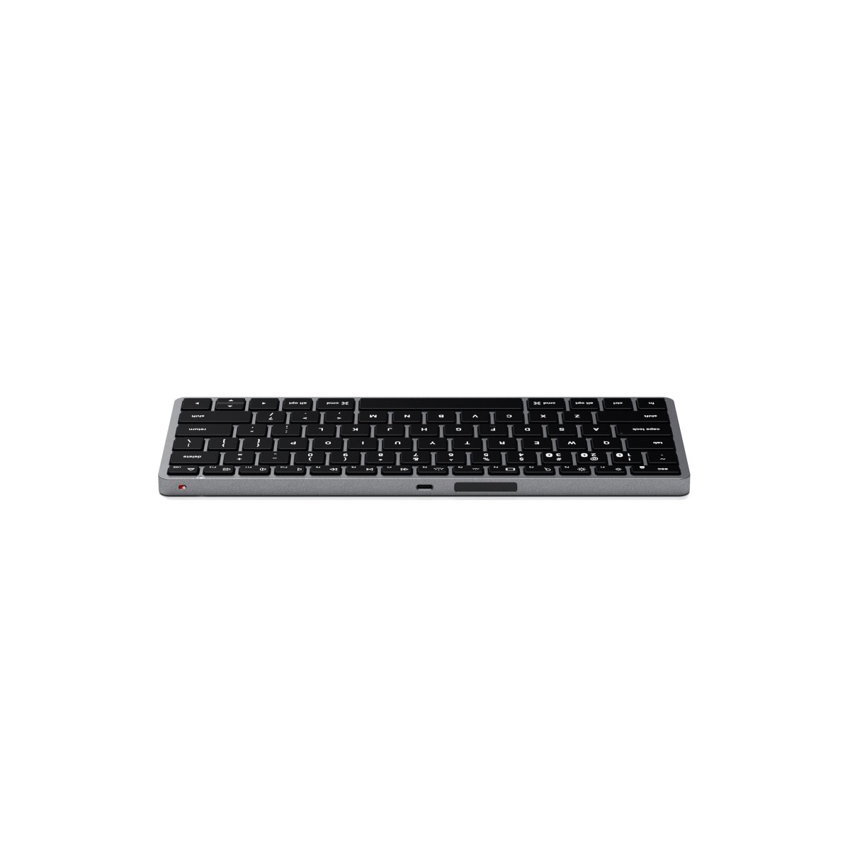 Satechi - Slim X1 Bluetooth BACKLIT vezeték nélküli billentyűzet - CZ - Szürke - Image 2