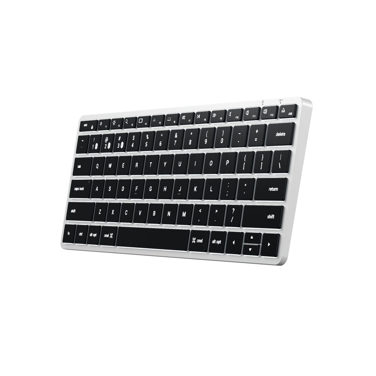 Satechi - Slim X1 Bluetooth amerikai billentyűzet - ezüst - Image 6