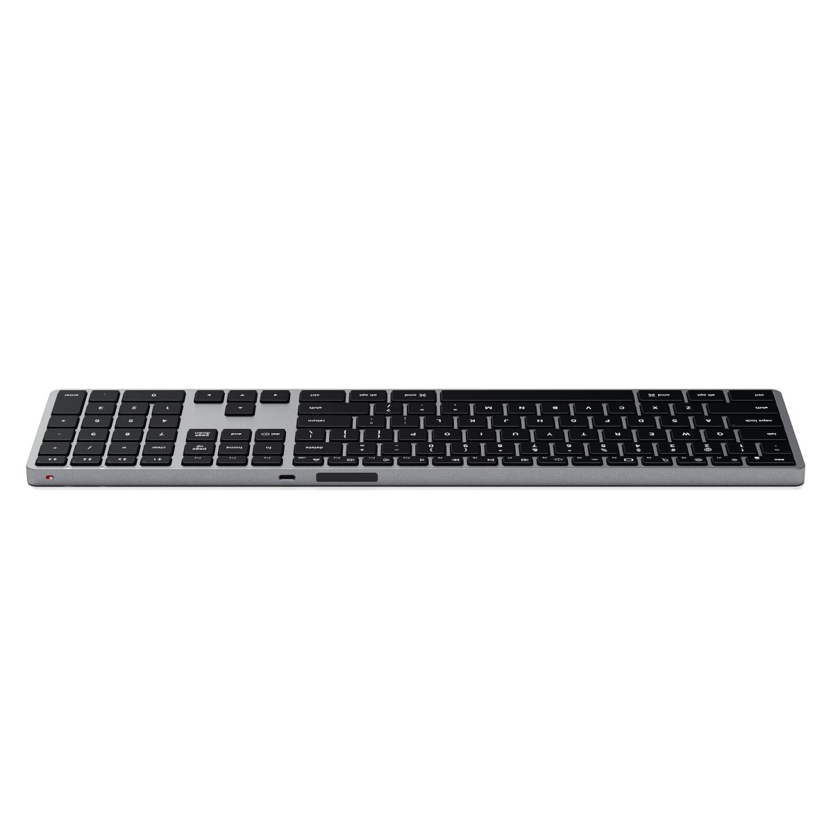 Satechi -  Slim X3 Bluetooth BACKLIT vezeték nélküli billentyűzet - CZ - Szürke - Image 4