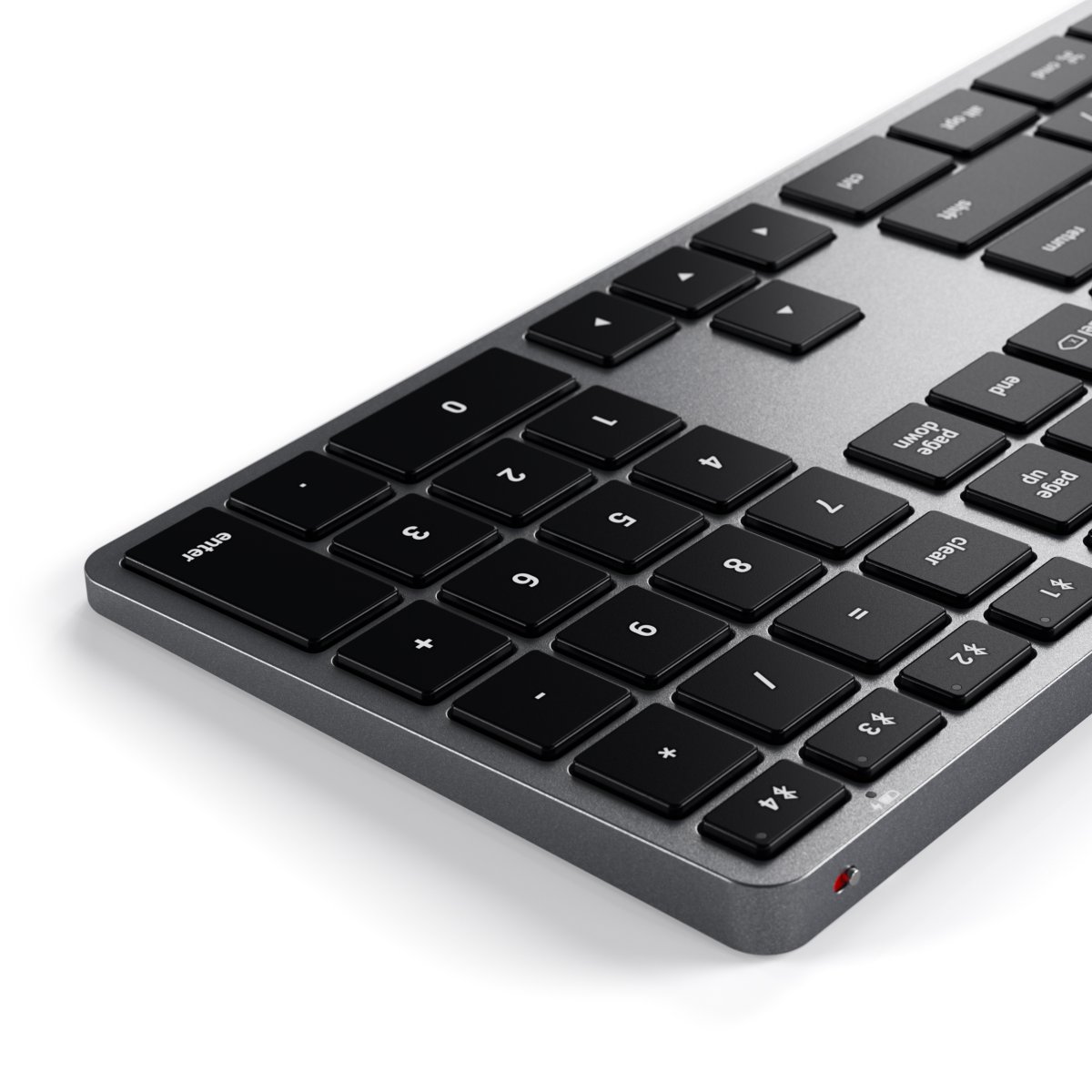 Satechi - Slim X3 Bluetooth BACKLIT vezeték nélküli billentyűzet - HU - Szürke - Image 4