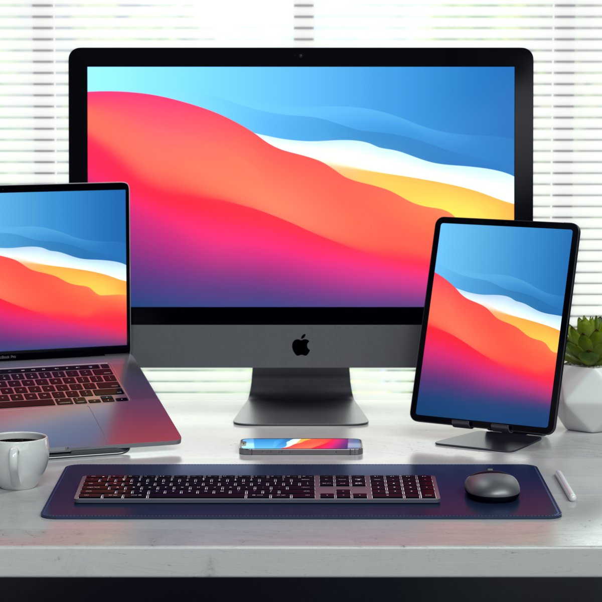Satechi - Slim X3 Bluetooth BACKLIT vezeték nélküli billentyűzet - HU - Szürke - Image 2