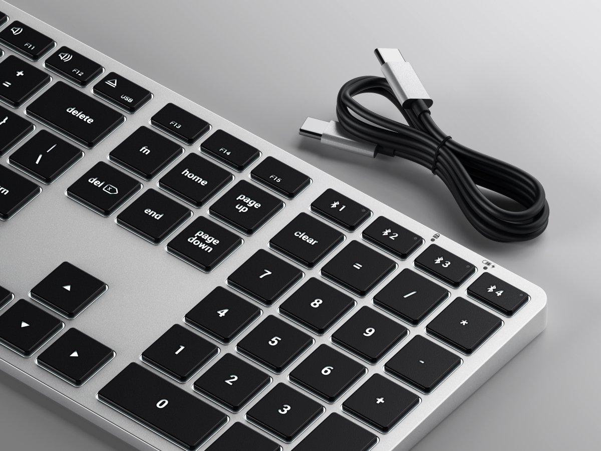 Satechi - Slim X3 Bluetooth amerikai billentyűzet - ezüst - Image 5