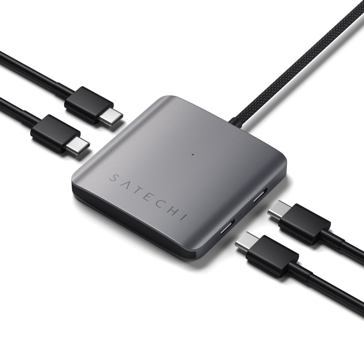 Satechi - 4 portos USB-C hub PD-vel - Szürke - Image 4