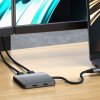 Satechi - 4 portos USB-C hub PD-vel - Szürke - Image 5