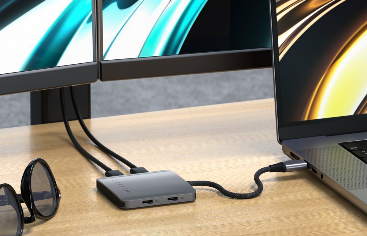 Satechi - 4 portos USB-C hub PD-vel - Szürke - Image 5
