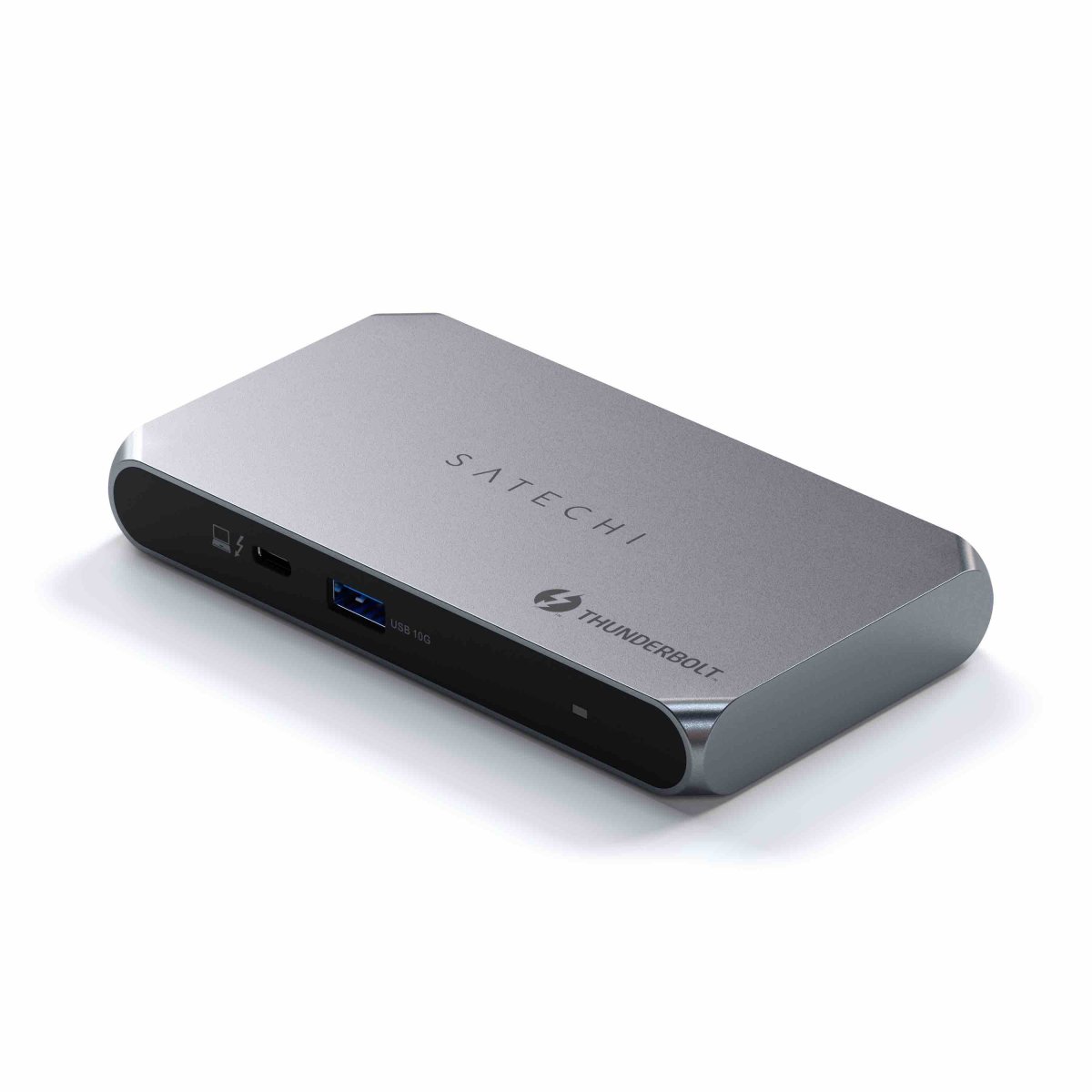 Satechi - Thunderbolt 4 Slim Hub Pro (3x Thunderbolt 4 Downstream portok 40 Gbps, 15W, 2x 4K 60Hz, 1x 8K 30H ) - Ezüst - Image 3