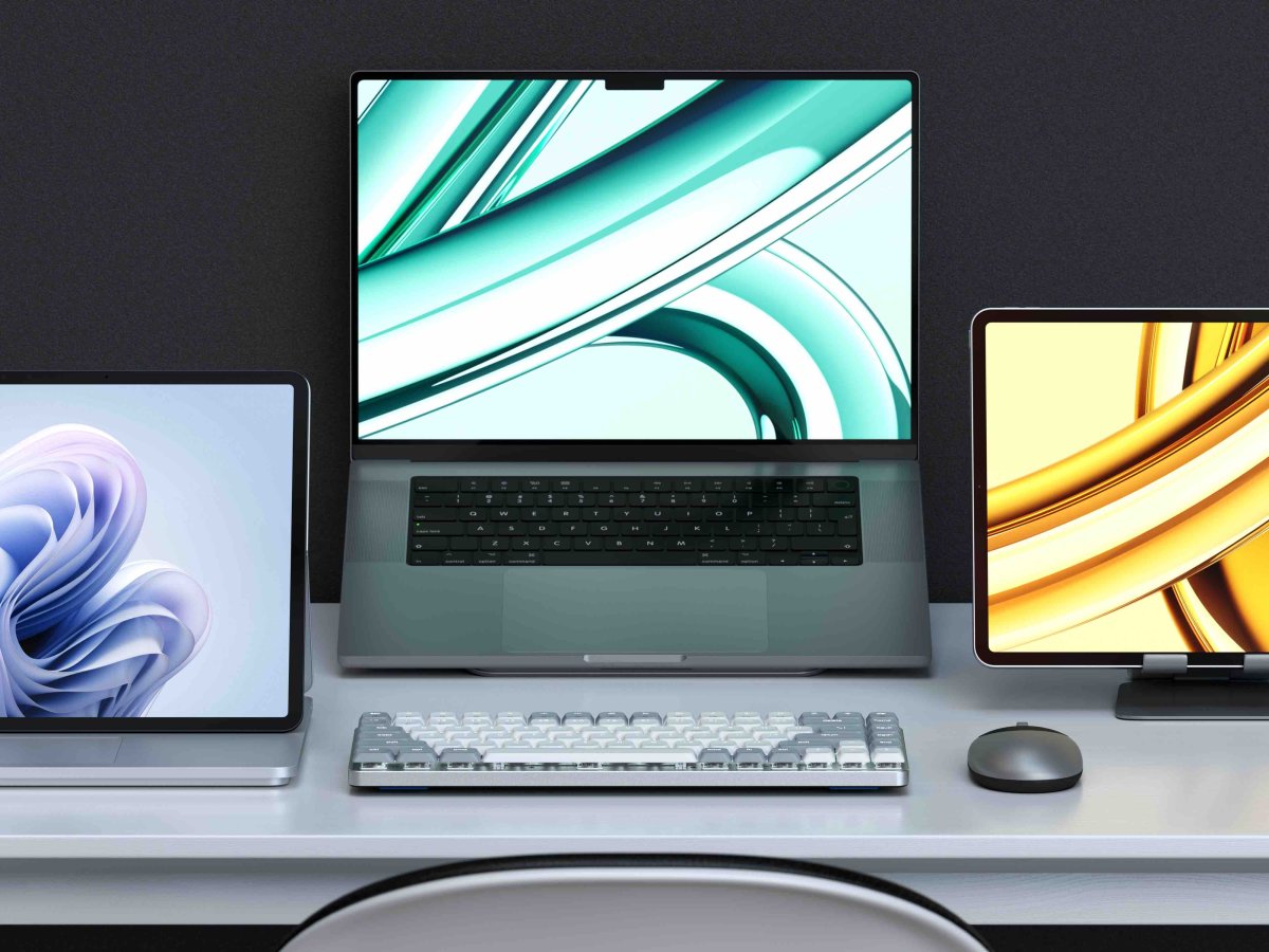 Satechi - SM1 Slim mechanikus háttérvilágítású Bluetooth billentyűzet (Windows billentyűzet - Windows, Left Alt, Right Alt 2.4GHz USB vevő) - Szürke/Fehér - Image 4