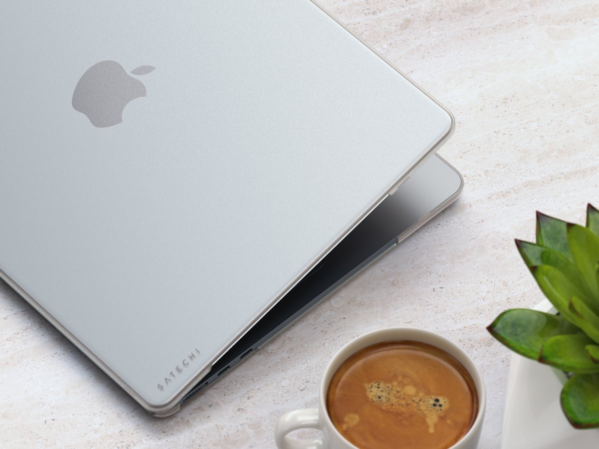 Satechi - Eco keményhéj tok MacBook Air M2-hez - Átlátszó - Image 5