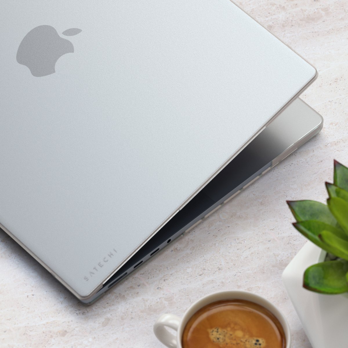 Satechi - Eco kemény tok MacBook Pro 16-hoz - Átlátszó - Image 4
