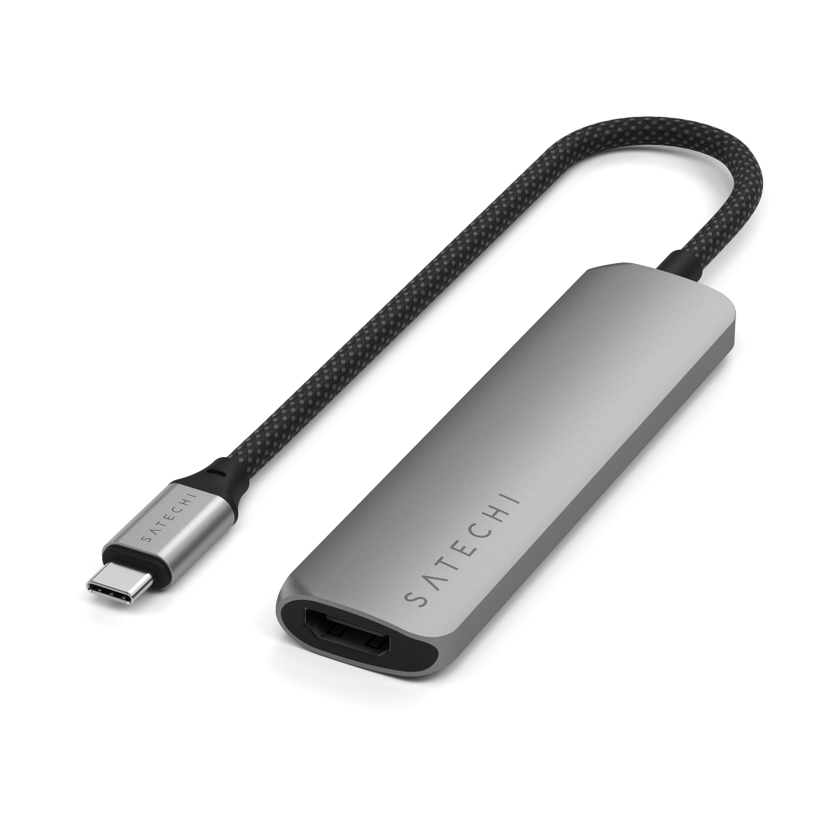 Satechi - 4 az 1-ben USB-C Slim multiport adapter 4K - Szürke - Image 6