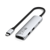 Satechi - 4 az 1-ben USB-C Slim multiport adapter 4K - Ezüst - Image 2
