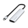 Satechi - 4 az 1-ben USB-C Slim multiport adapter 4K - Ezüst - Image 4