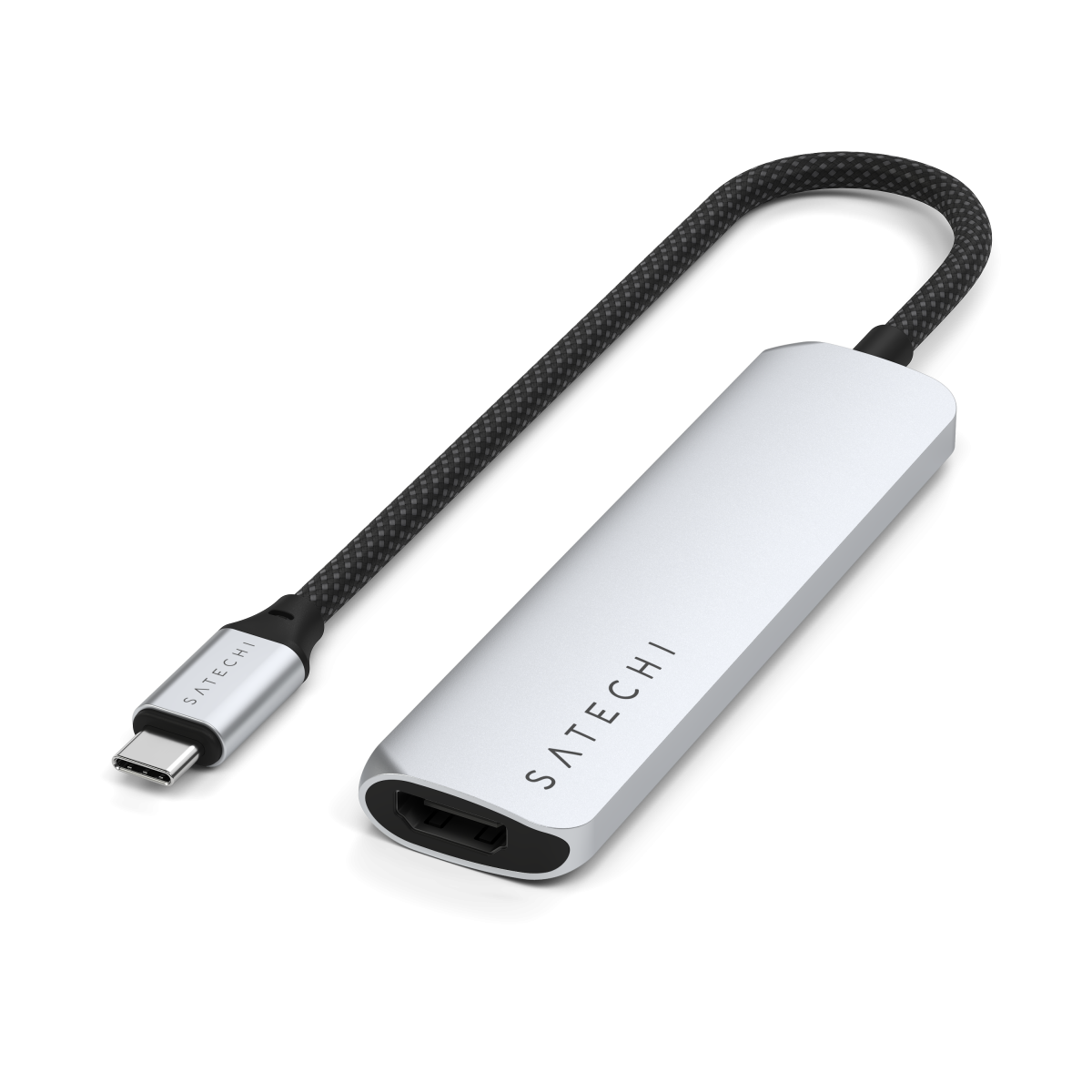 Satechi - 4 az 1-ben USB-C Slim multiport adapter 4K - Ezüst - Image 4