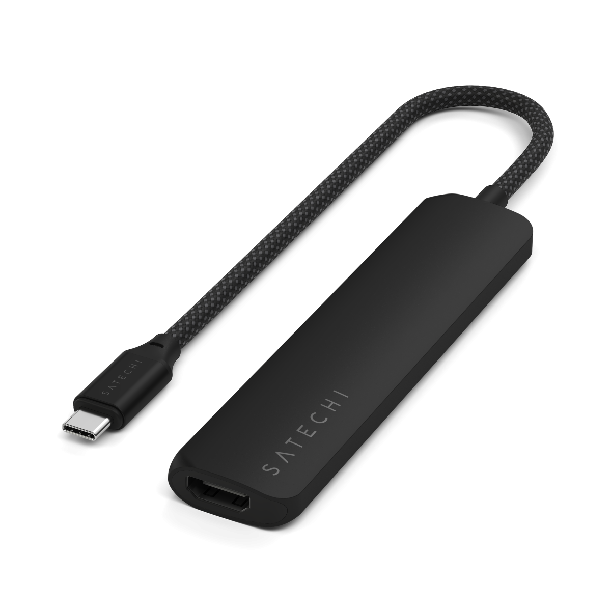 Satechi - 6 az 1-ben USB-C Slim multiport adapter - Fekete - Image 3