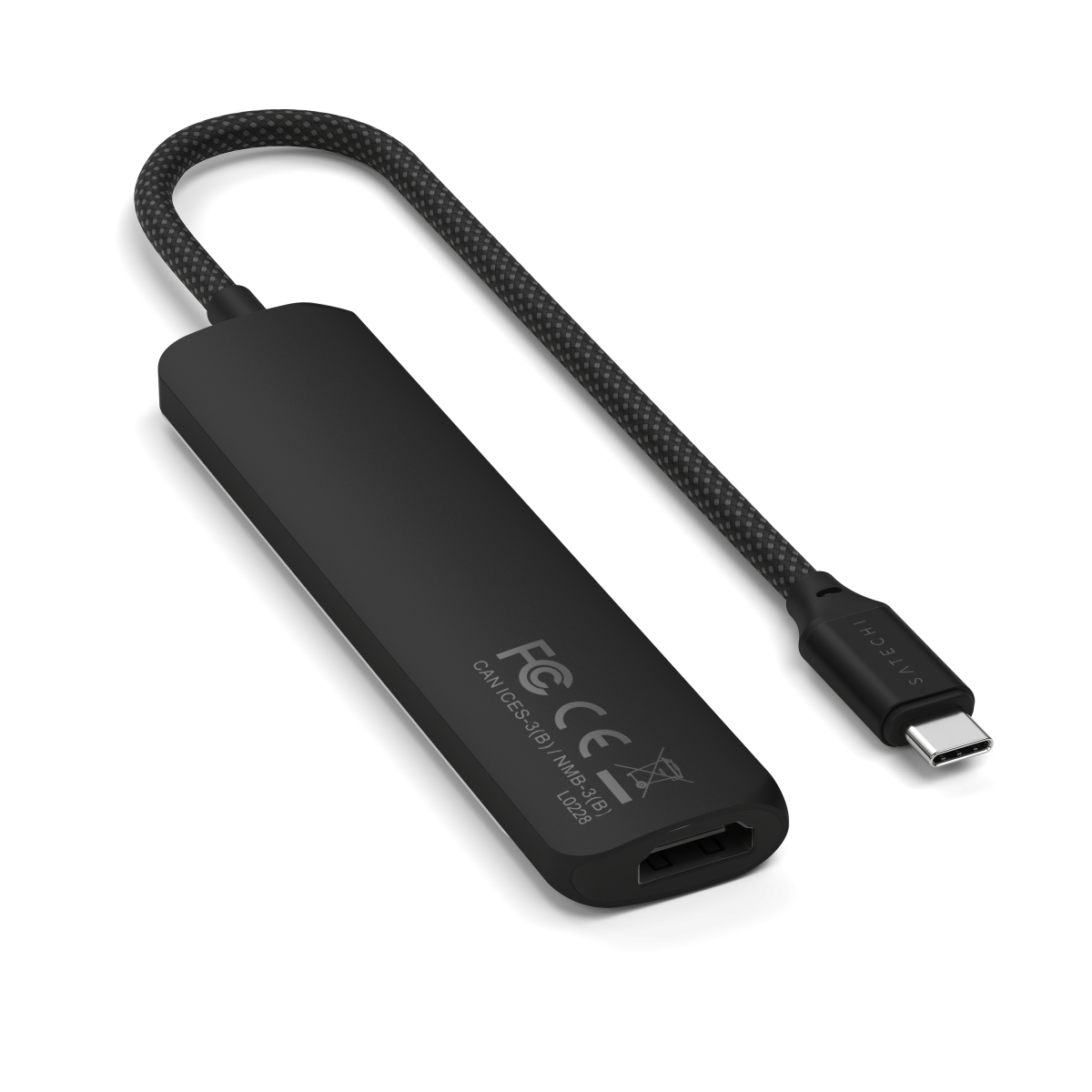 Satechi - 6 az 1-ben USB-C Slim multiport adapter - Fekete - Image 2