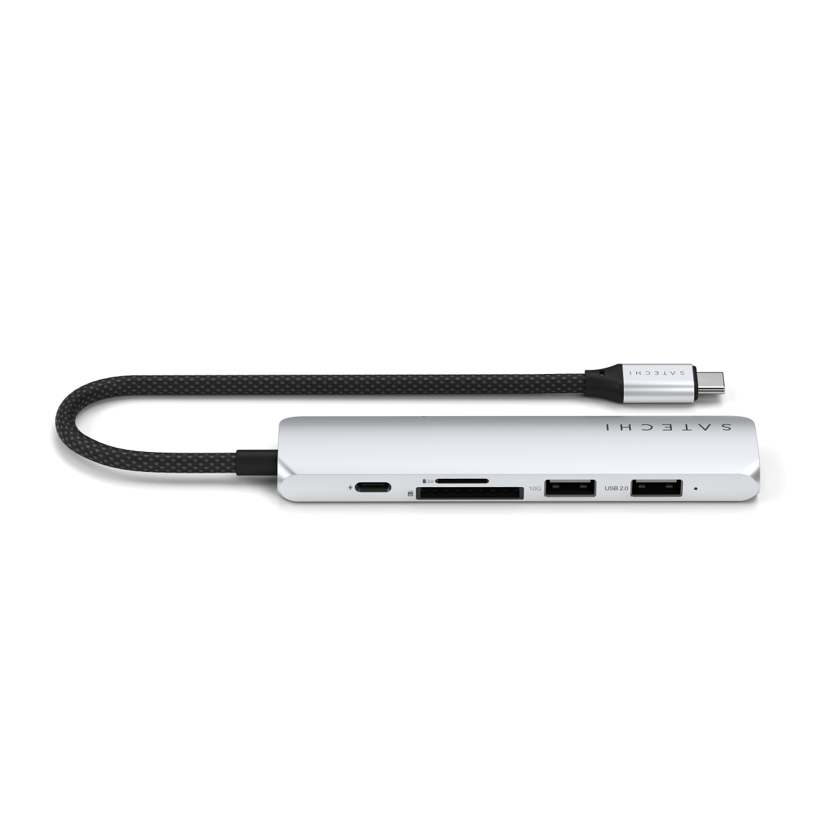 Satechi - 6 az 1-ben USB-C Slim multiport adapter - Ezüst - Image 4