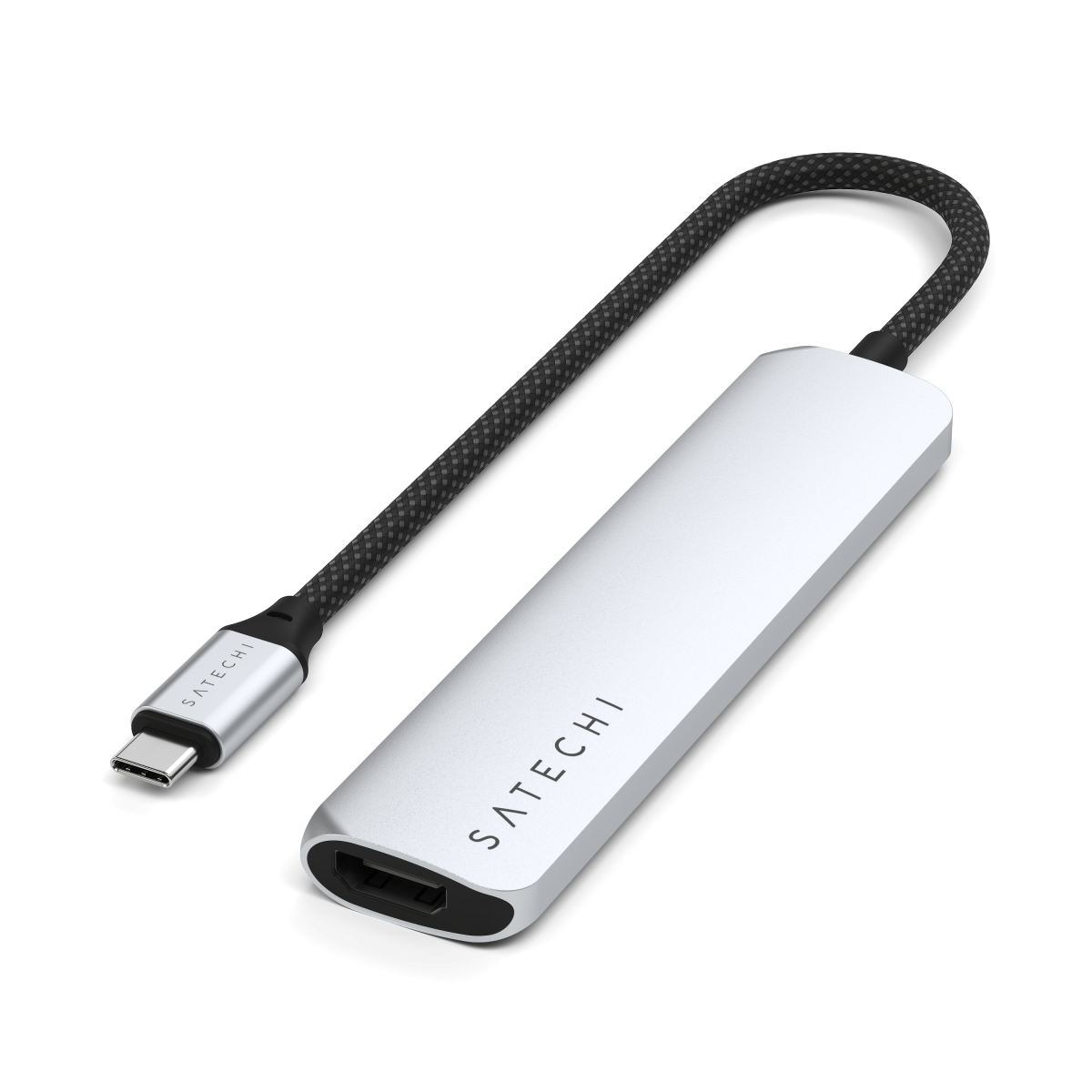 Satechi - 6 az 1-ben USB-C Slim multiport adapter - Ezüst - Image 2