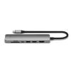 Satechi - 7 az 1-ben USB-C Slim multiport adapter Ethernet csatlakozóval - Szürke - Image 6