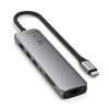 Satechi - 7 az 1-ben USB-C Slim multiport adapter Ethernet csatlakozóval - Szürke - Image 5